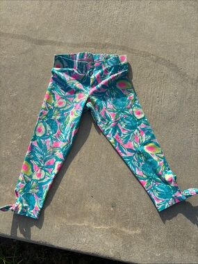 Girls' Lily Pulitzer  Floral Tie-Hem Leggings